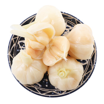 竹叶 白玉糖蒜400g*10包 醋泡蒜大蒜头自制新鲜腌制整箱 糖醋蒜翡大蒜