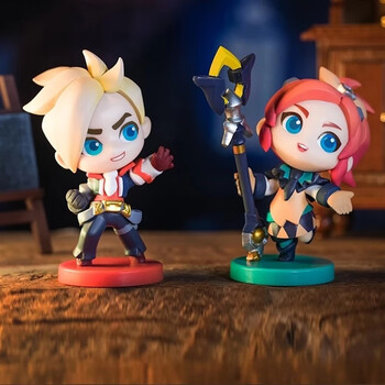 绿野客悠米手办lol战斗学院迷你悠米ez拉克丝杰斯男枪公仔拉克丝送