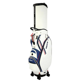 喜力克斯helix喜力克斯新品坚固耐用高尔夫球包万向移动极佳保护白色