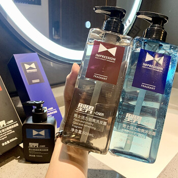 cj劲爽男士劲爽洗发水香水持久控油去屑清爽洗发露男士洗面奶男士专属