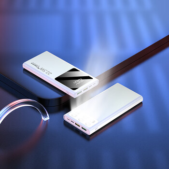 华为快充10000毫安移动电源pd18w充电宝powerbank可上飞机电源白色