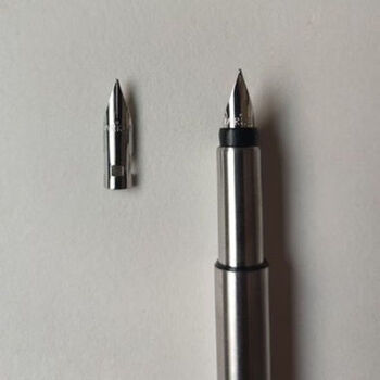 派克(parker)钢笔笔尖可替换派克钢笔威雅/新款im笔尖笔头0.