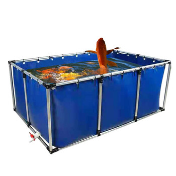 胶箱子收纳箱胶框养鱼箱塑料框长方形帆鱼池带支架养殖水箱蓄水池加厚