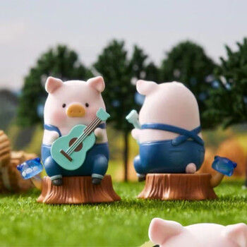 lulu猪农场系列罐头猪lulu农场系列盲盒噜噜猪田园生活周边可爱桌面