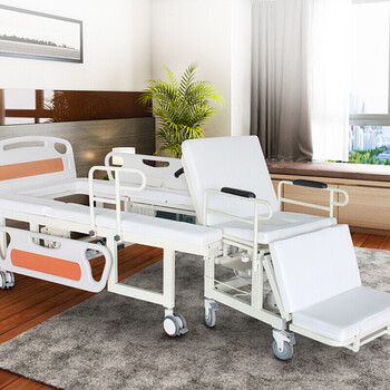 多功能护理床带轮椅家用医用大小便中风瘫痪病人老人带便孔便盆医院