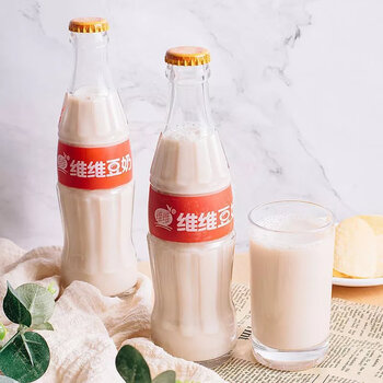 维维豆奶瓶粗粮五谷杂粮早餐餐休闲玻璃瓶植物蛋饮品维维豆奶甜味