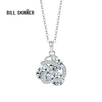 billskinner品牌缘定三生项链女轻奢珠宝时尚首饰七夕情人节生日礼物