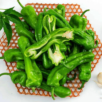 春光岛农家自新鲜薄皮青椒1-5斤 虎皮青椒 青辣椒 新鲜蔬菜 泡椒 微辣