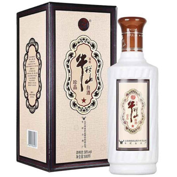 北京牛欄山二鍋頭 濃香型白酒 百年珍品 38度 一星 500ml(單瓶裝)