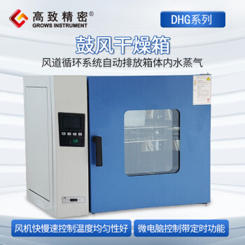 高致精密 电热恒温鼓风干燥箱工业烘箱鼓风恒温烘干箱DHG系列实验室烘干机 DHG-9030A (不锈钢内胆 30L )