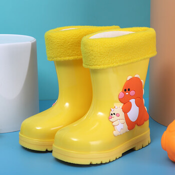 世希宝宝雨鞋1-3岁雨靴儿童雨衣雨鞋雨伞套装加绒轻便防滑女孩1-3岁宝