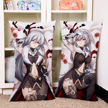 崩坏三抱枕崩坏学院3符华黑羽之鸢动漫睡觉抱枕床上长枕靠垫二次元