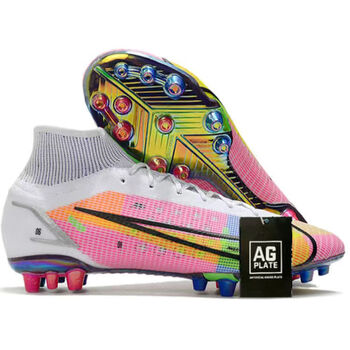 辣界(lajie)刺客超顶14代ag足球鞋低高帮cr7针织防水c罗fg内马尔训练