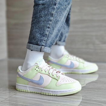 耐克nikedunklow淡粉薄荷绿女款低帮休闲运动板鞋dd1503104dd1503600