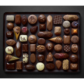 比利时neuhaus工厂店手工夹心巧克力60多种口味1kg预售 黑色 工厂店