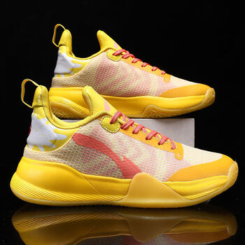 篮球鞋男高帮实战闪击76代圣诞节夏季版防滑耐磨摩擦有声音七 闪击7