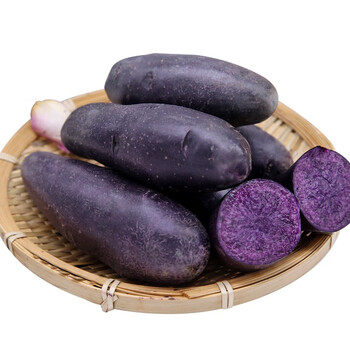 爵妃黑土豆乌洋芋马铃薯农家黑美人土豆紫土豆马铃薯新鲜蔬菜健康轻食