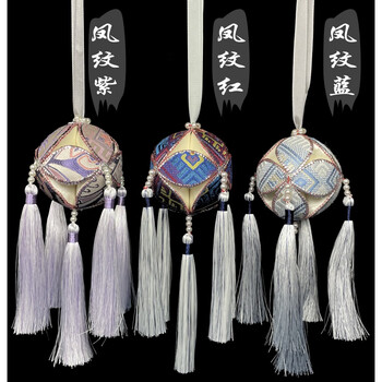 igiftfire三月三绣球广西靖西绣蕴坊纯手工壮锦伴手礼情人节壮美新品