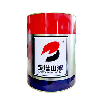 宝塔山漆 油漆 亮光铁红醇酸防锈漆 20kg/桶 企业定制