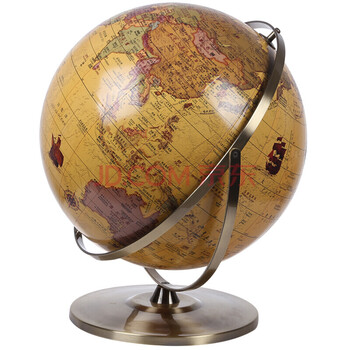 超大号地球仪42cm高清 万向复古政区仿古32学生特大号摆件 礼品