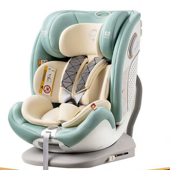 pouch儿童安全座椅车载可坐可躺汽车安全座椅双向360b0旋转012ks29