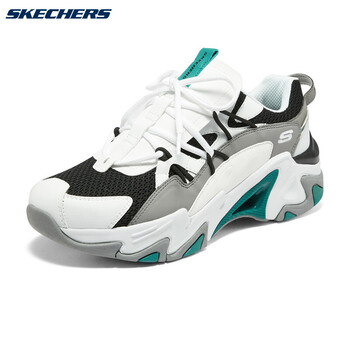 skechers斯凯奇三代机甲鞋女时尚潮流厚底运动休闲鞋跑步鞋894089