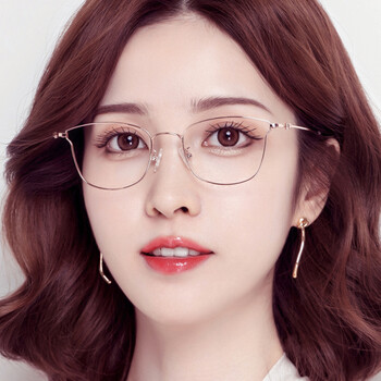 轻定制有度数网上配镜韩版潮流个性2021新款定制174近视眼镜单买镜框
