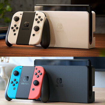 上海国音电玩switcholed日版主机ns新款new游戏机全款现货红蓝oled