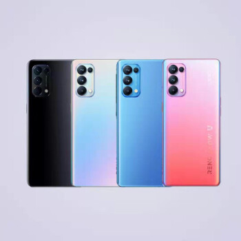 荔新適用opporeno5純原玻璃5k後蓋reno5pro手機中框後pro電池蓋reno5k