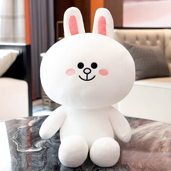 line friends公仔玩偶小号陪睡安抚玩偶布娃娃女生睡觉抱礼物 可妮兔