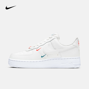 耐克nikeairforce1low女子空军一号af1双钩复古风格耐磨防34码40