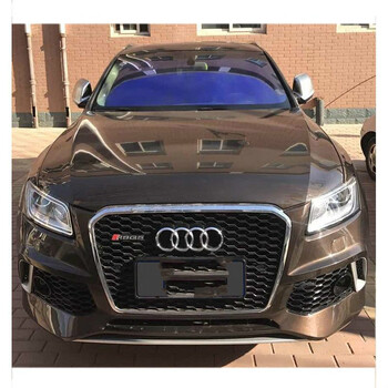 适用q5中网1317款q5改装rsq5中网新款q5改装中网sq5中网sq5中网钢琴黑