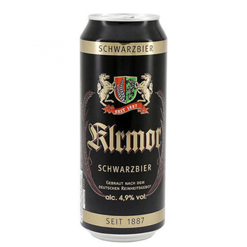 卡蒙啤酒500ml2412听德国原装进口klrmor卡蒙纯麦黑啤酒整箱12听尝鲜