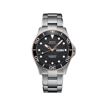 美度mido瑞士23年新款领航者系列长动能手表运动防水机械男士腕表陶瓷