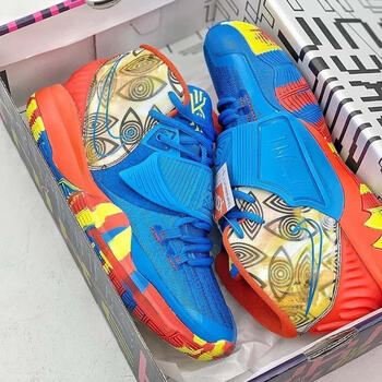 欧文6代篮球鞋kyrie 6南海岸涂鸦上海广州限定实战气垫耐磨运动鞋同款