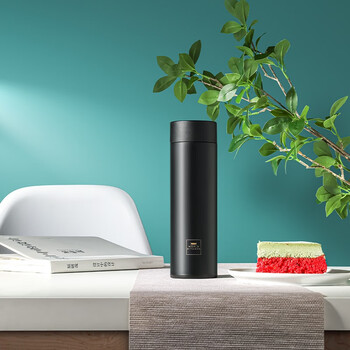 康宁康宁乐美时尚保温杯460ml wk-lm460ml/kz/bk保温杯460ml黑色 黑色