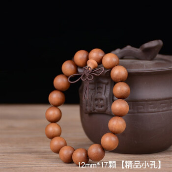 睿戈ruige芭比老山檀香黑肉沉水老料小孔民族风木手串佛珠念珠文玩