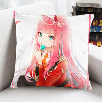 国家队02darling in the frank同款抱枕卧室宿舍床头靠枕 mad11 40x40