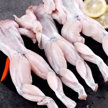 轻恋新鲜牛蛙毛重去头去皮去内脏鲜活牛蛙现杀活体冷冻石蛙 2斤