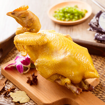 盐焗鸡800克1只 香辣鸭爪200克1包