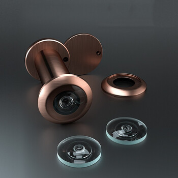 赣春猫眼门镜防盗门猫眼家用防撬高清玻璃镜片门眼堵孔老式通用防拆锁