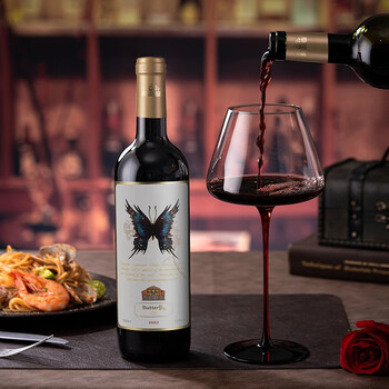 keweili格鲁吉亚国家馆系列h97蝴蝶干红葡萄酒 毫升