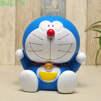 娇允哆啦a梦存钱罐创意网红儿童储钱罐大容量防摔小孩零钱储蓄罐举手