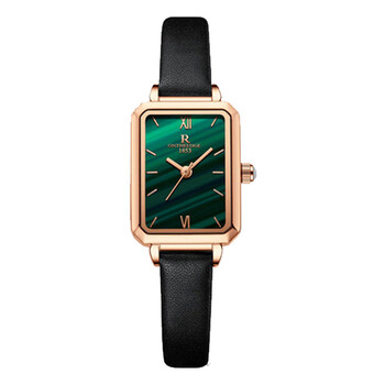 瑞之缘瑞士手表女新款网红阿玛小绿表绿水鬼表轻奢防水女表小方表皮带