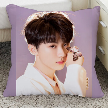 华溢驰晟马嘉祺抱枕时代少年团tf家族周边来图定制人形玩偶公仔靠垫