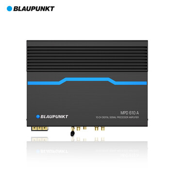 德国（蓝宝BLAUPUNKT）汽车功放改装 10声AB类DSP功放 MPD610A