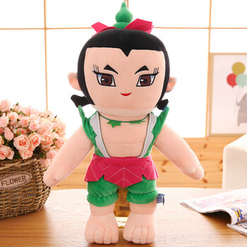 动漫葫芦娃毛绒玩具可爱公仔玩偶儿童节六一礼物布娃娃套装大 经典