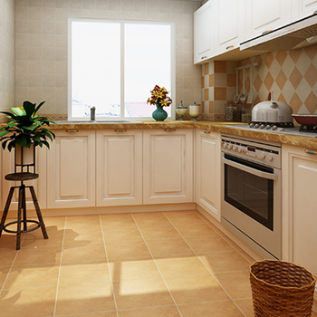 古莎(gusha)仿古砖黄色瓷砖300x300厨房阳台卫生间地砖欧式防滑耐磨