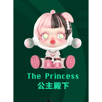 泡泡玛特(pop mart)sp5代  skullpanda夜之城系列盲盒手办确认款 公主
