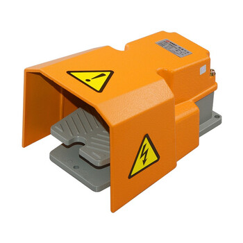 欧得dhf-1rnxy10脚踏开关 脚踩式 带防护罩铸铝数控锻压机械设备控制